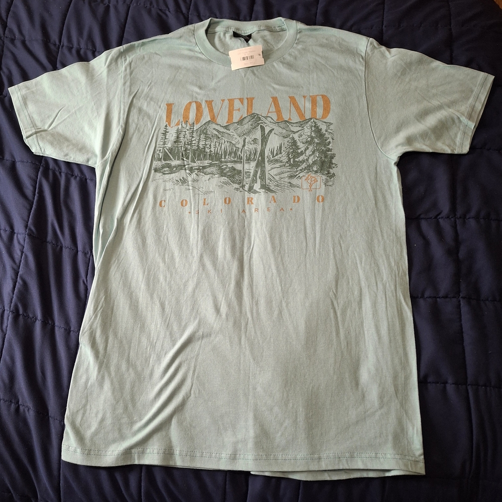 Mint Green Graphic T-Shirt
